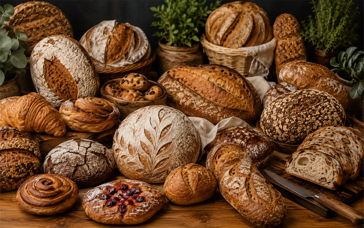 Repostería artesanal recién horneada en BRUMA