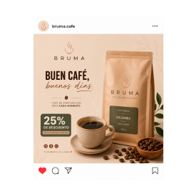 Publicación de Instagram: latte art