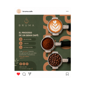 Publicación de Instagram: ambiente BRUMA